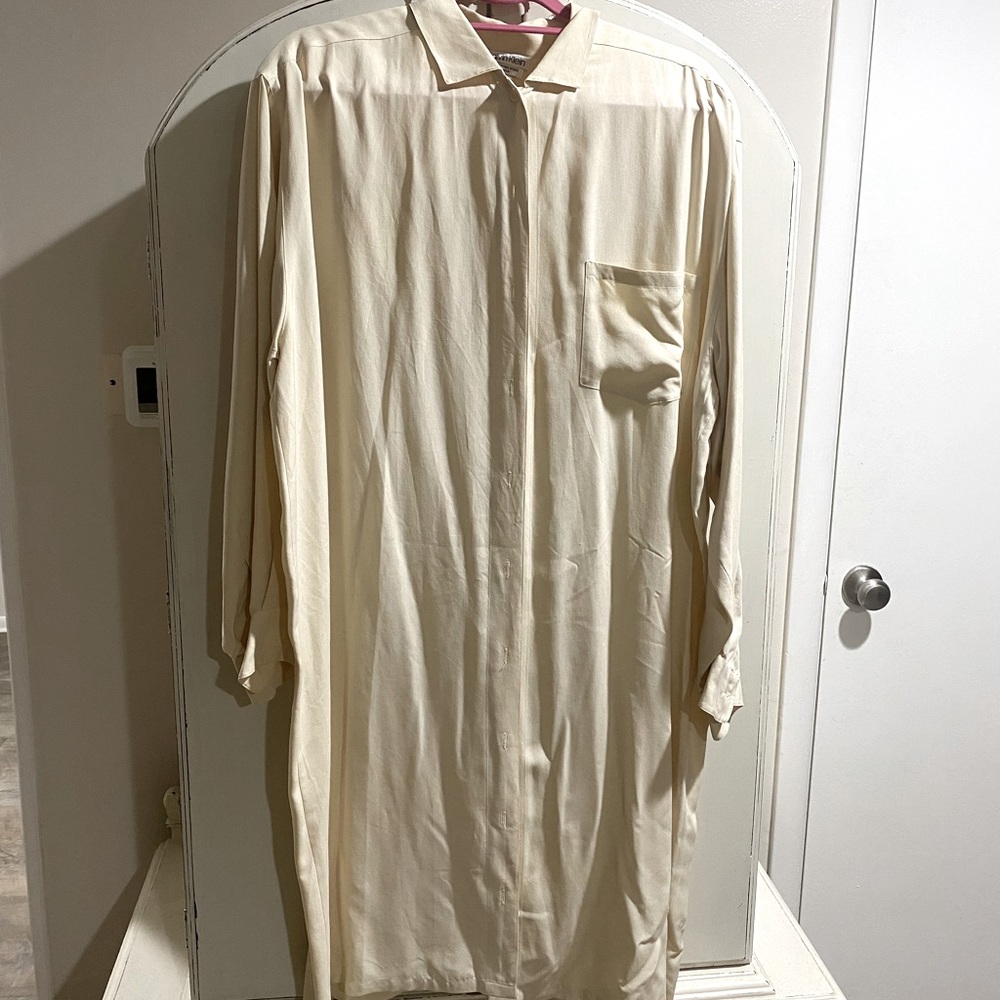 Calvin Klein shirt dress 🧥